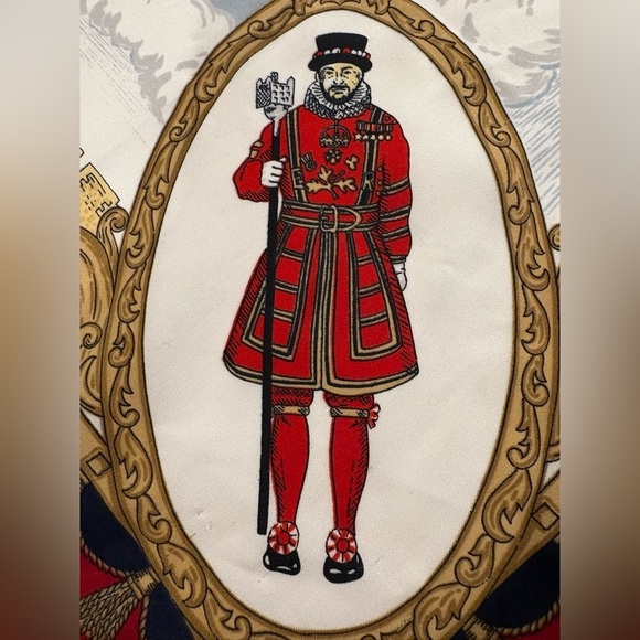 Tie Rack "Art of the Scarf" London Square Scarf - Picture 12 of 15